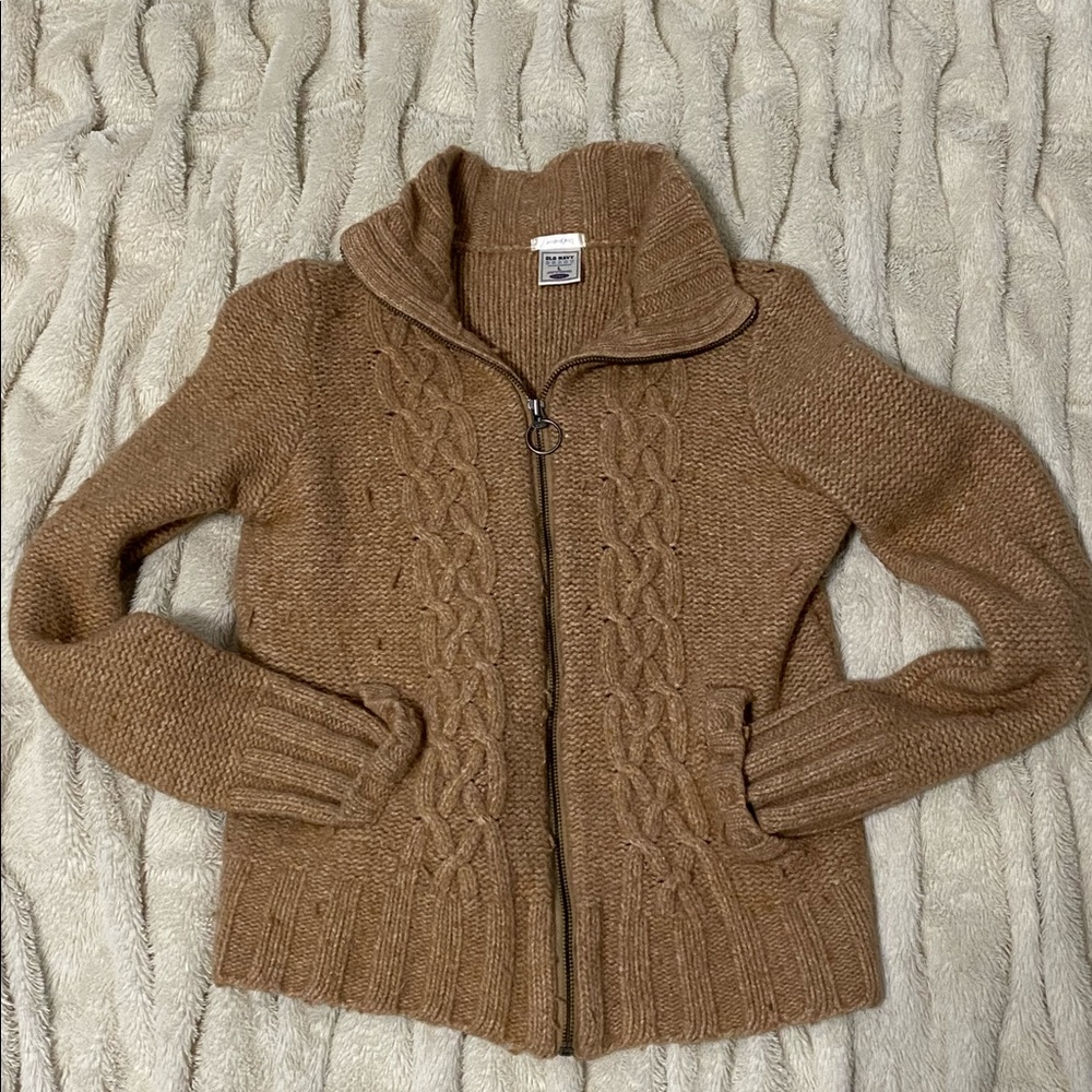 Old Navy full zip sweater jacket
